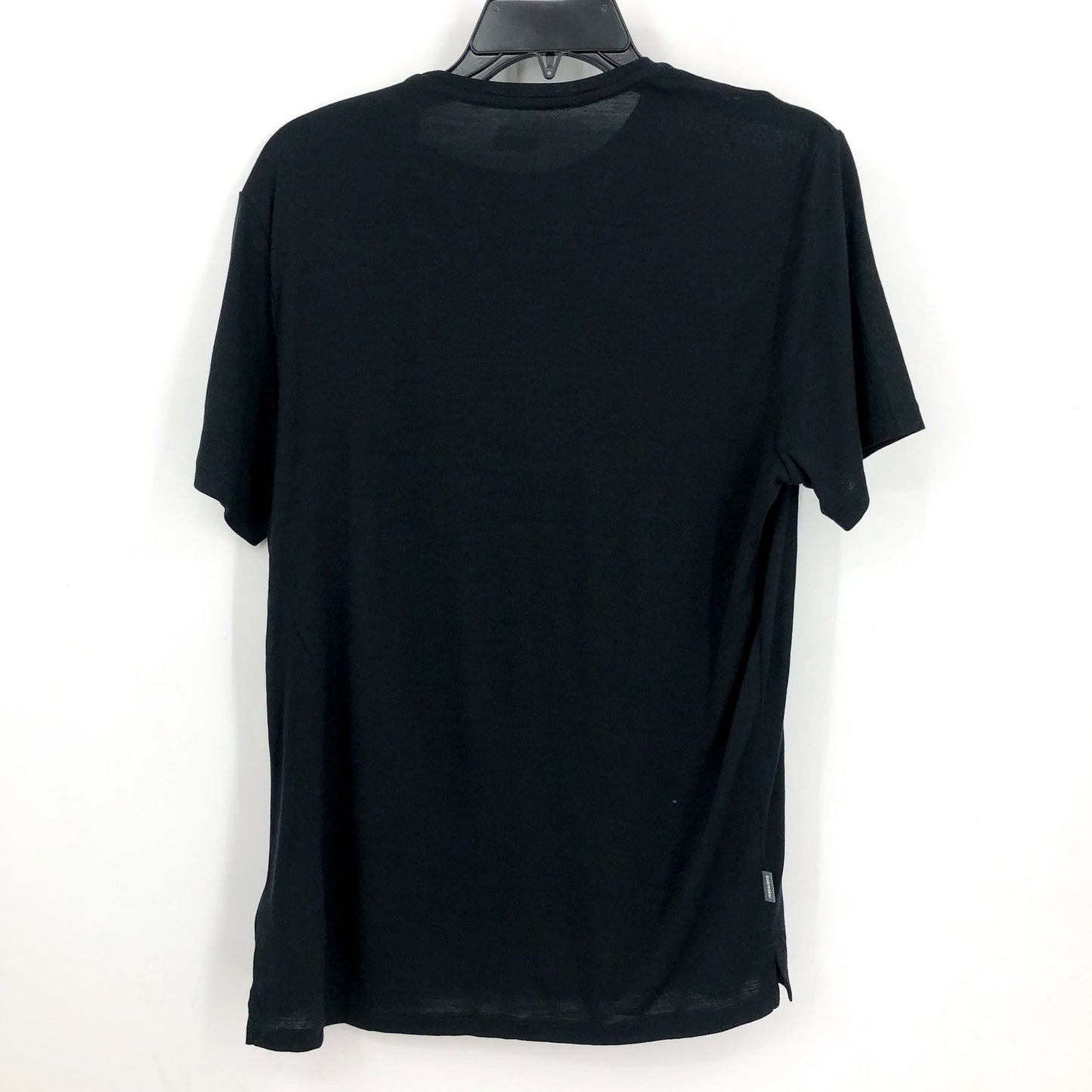 ICEBREAKER Mens 125 Cool-Lite Sphere Crewneck T-Shirt Medium Black Merino NWT
