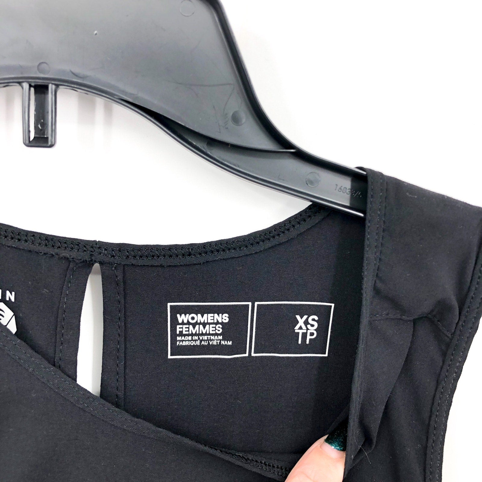 MOUNTAIN HARDWEAR Women's Dynama2 Tank Dress XS Black Water Repellant NWT