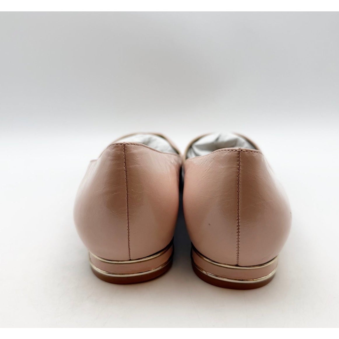 Naturalizer Womens Havana Flats Size 9.5 M EU 40.5 Pink Leather NIB