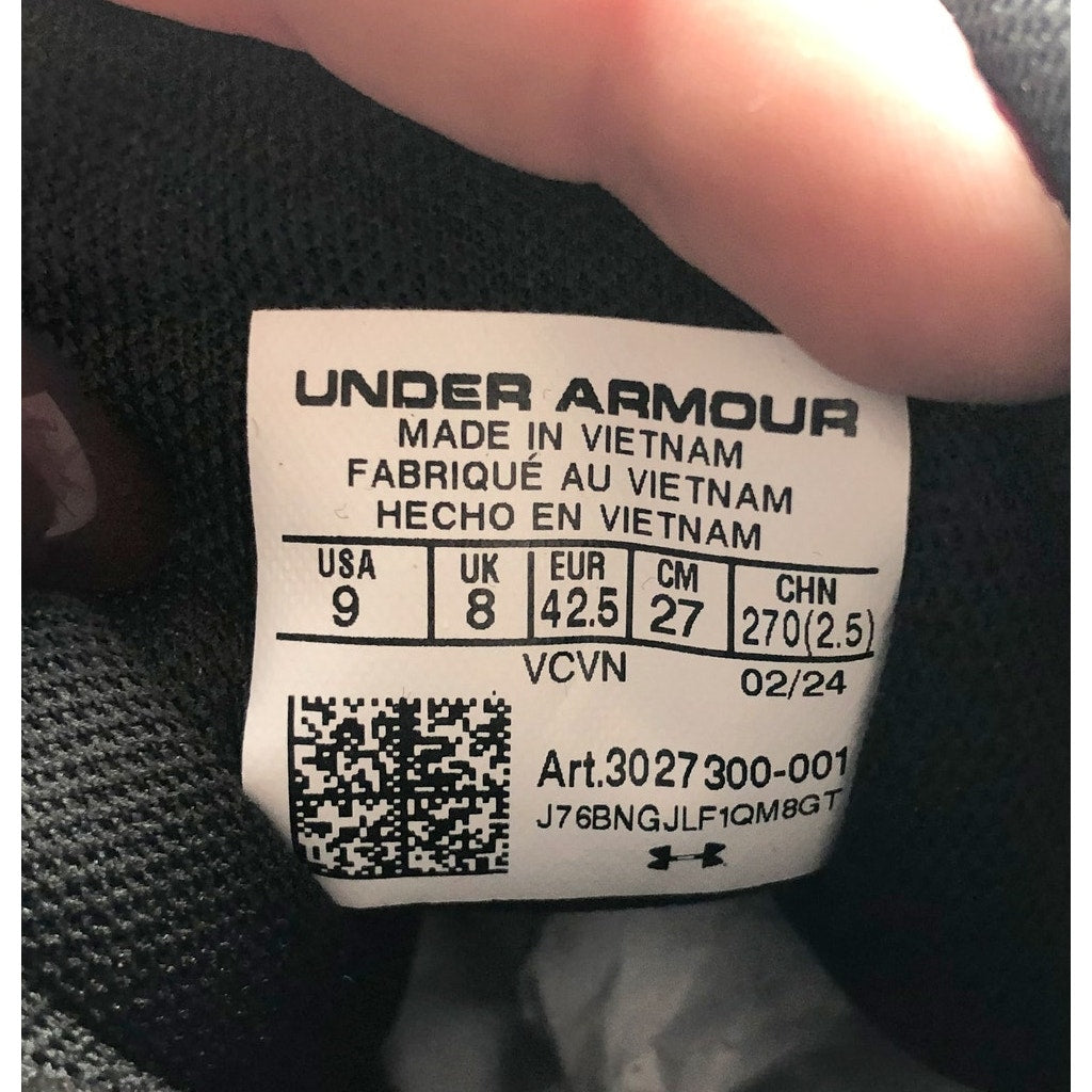 Under Armour Men's Highlight Fran RM 2.0 Football Cleats Size 9 Black White NWOB