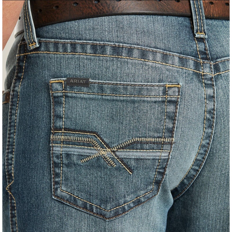 ARIAT Men's M4 Stockton Stackable Straight Leg Jeans 32x32 Kentucky Blue NWT
