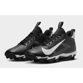 Nike Kids Alpha Menace 4 Shark Football Cleats Size 13 Black Grey White NWOB