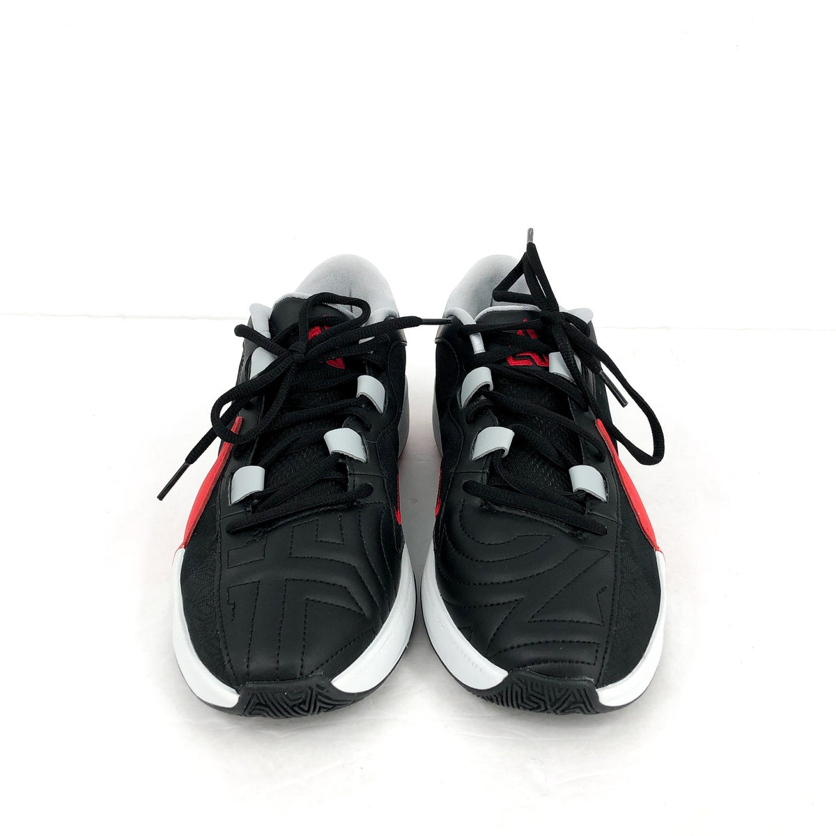 NIKE Mens Air Zoom Freak 5 Basketball Shoes Size 9 Black Red Giannis NWOB