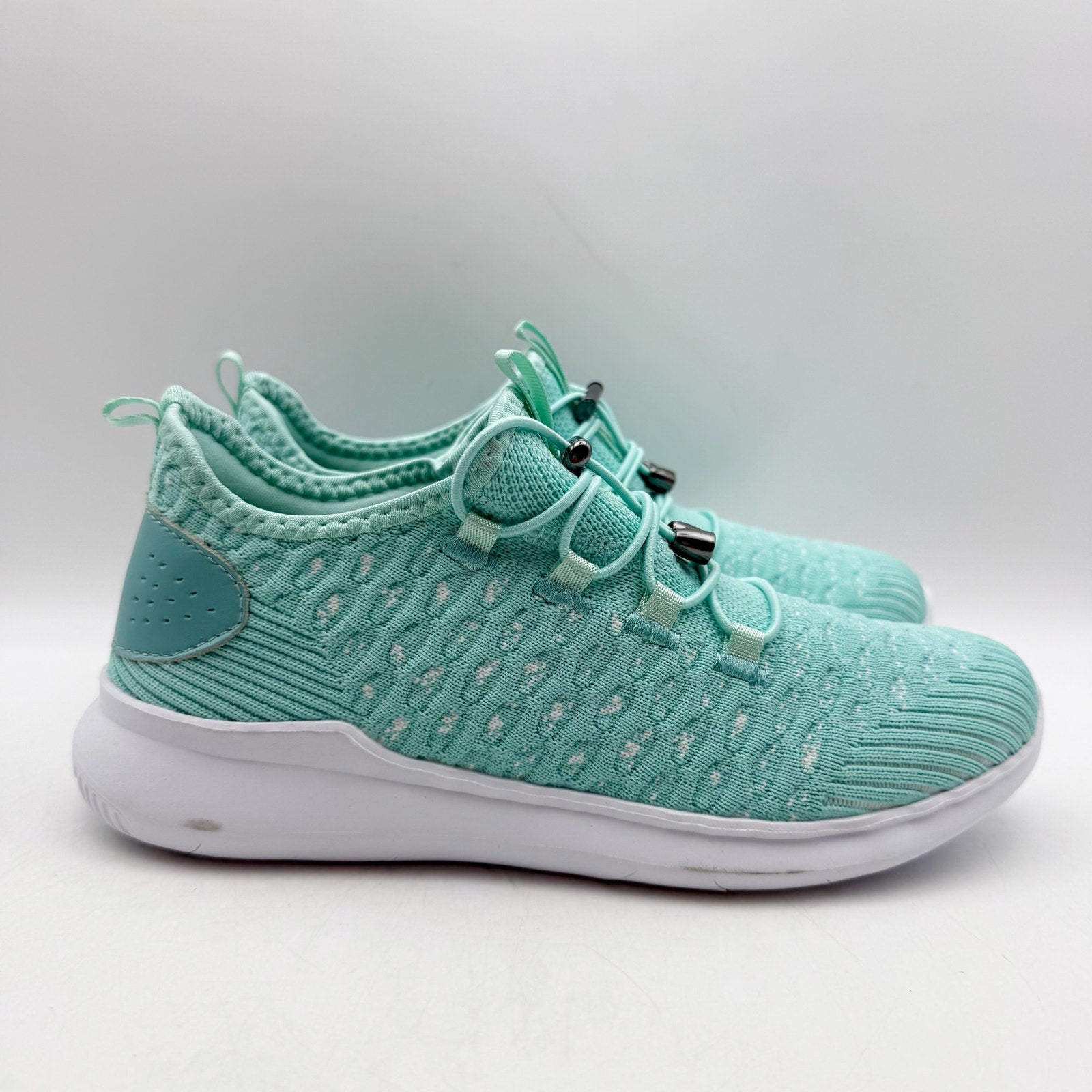 Propet Womens Travelbound Sneakers US 6 M Icy Mint Blue Bungee NIB