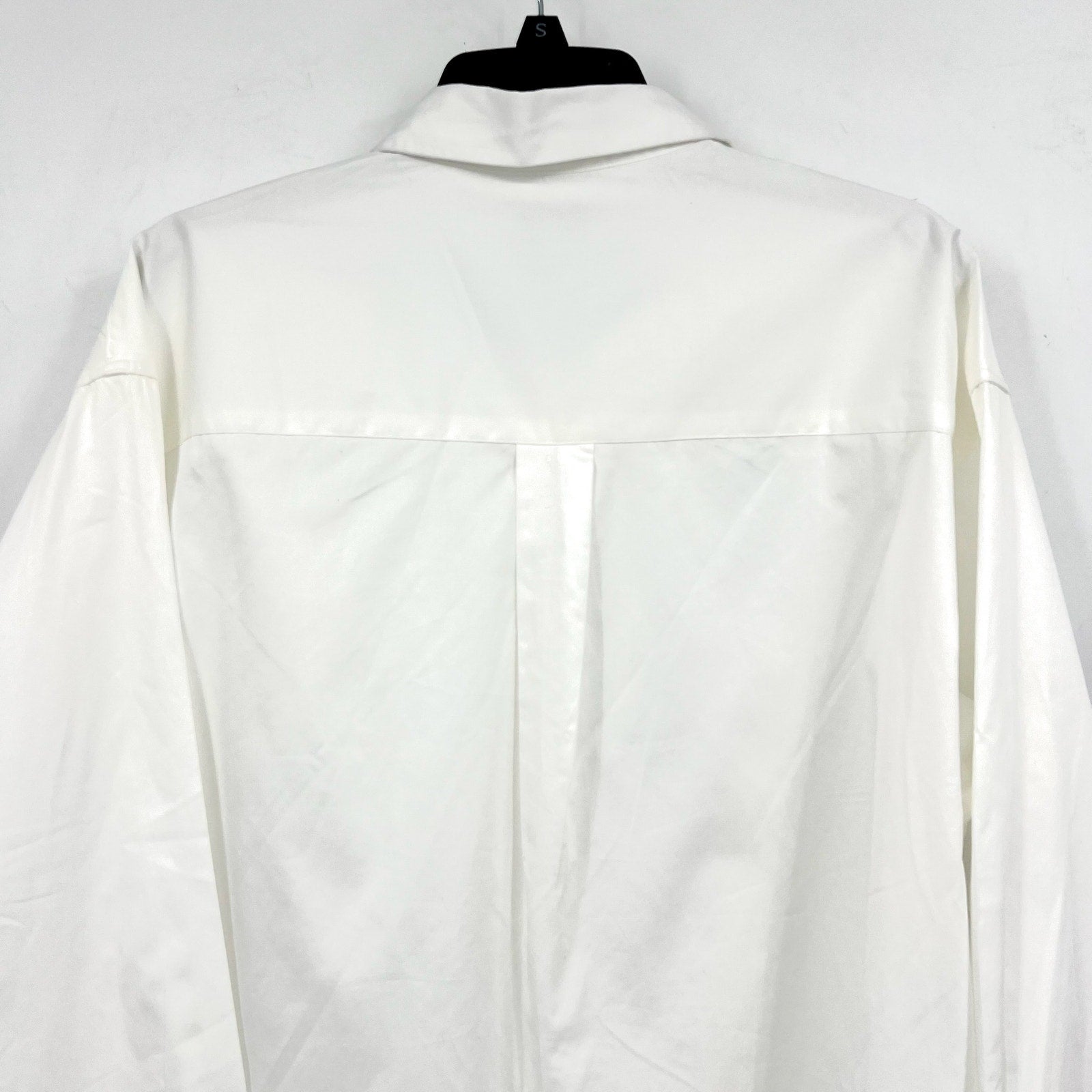 JOE'S JEANS Women's Boyfriend Button Down Shirt Medium Optic White NWT