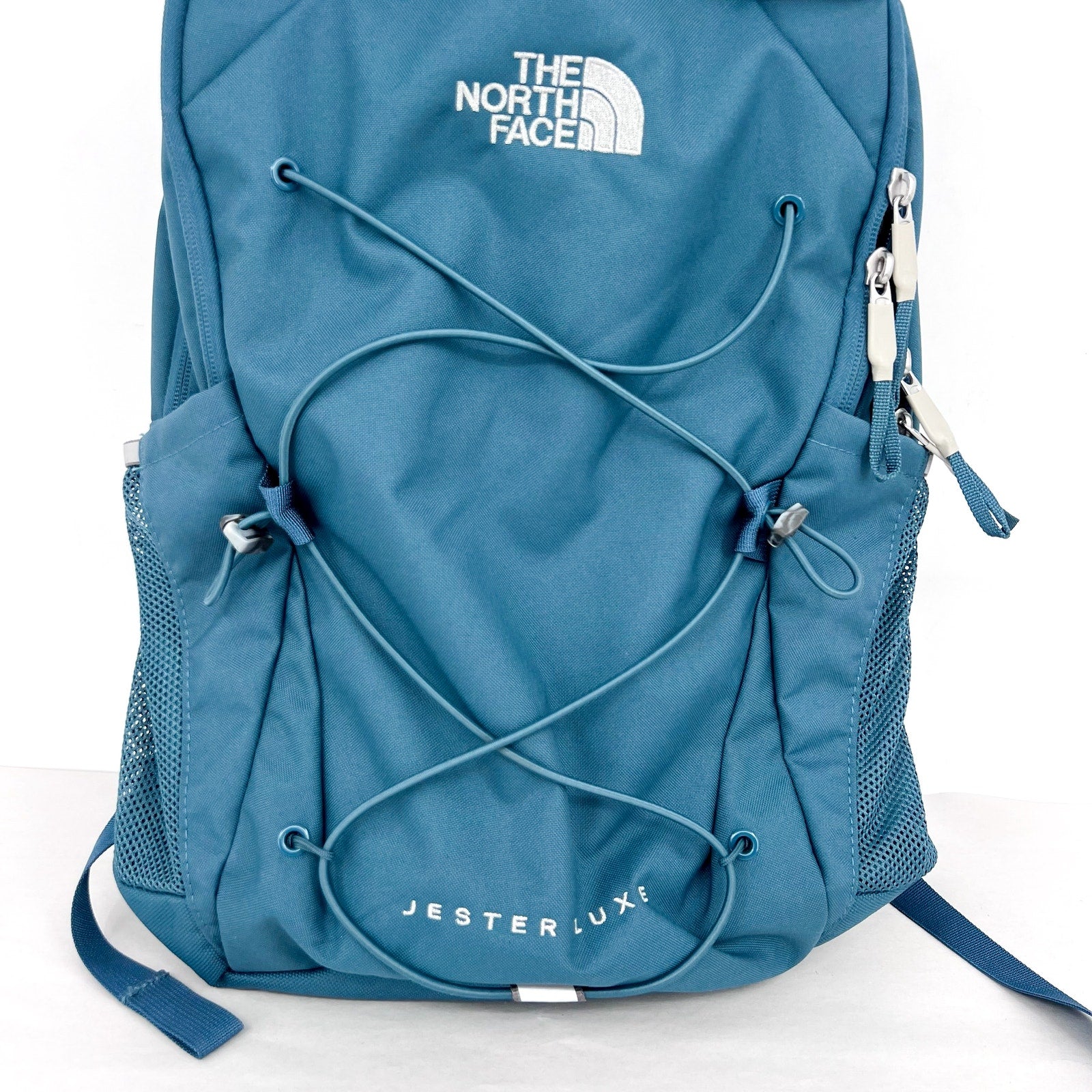 THE NORTH FACE Jester Luxe EveryDay Backpack Blue Space/Silver Metallic NWOT