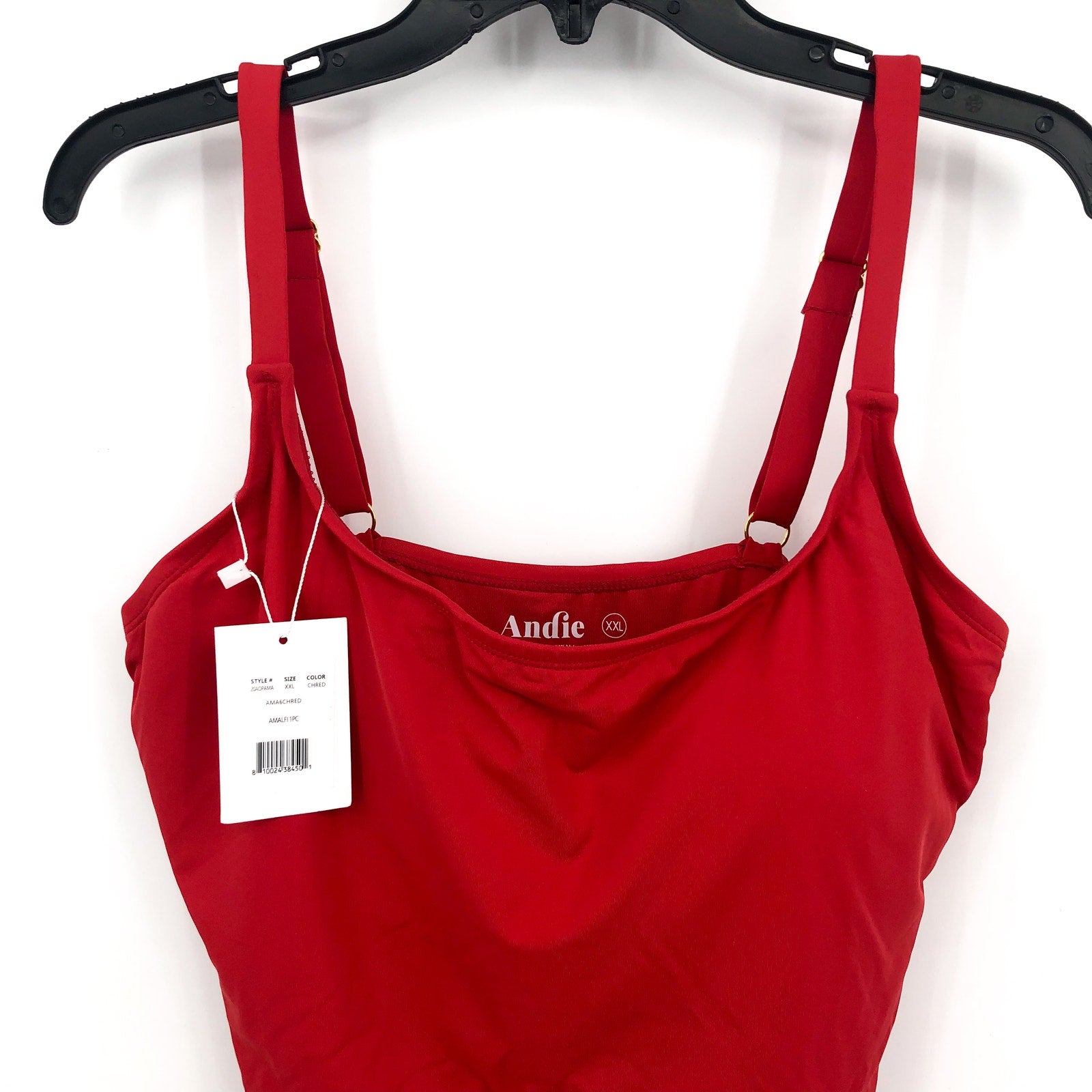 ANDIE SWIM The Amalfi Classic One Piece Swimsuit 3XL Size 20 Cherry Red NWT