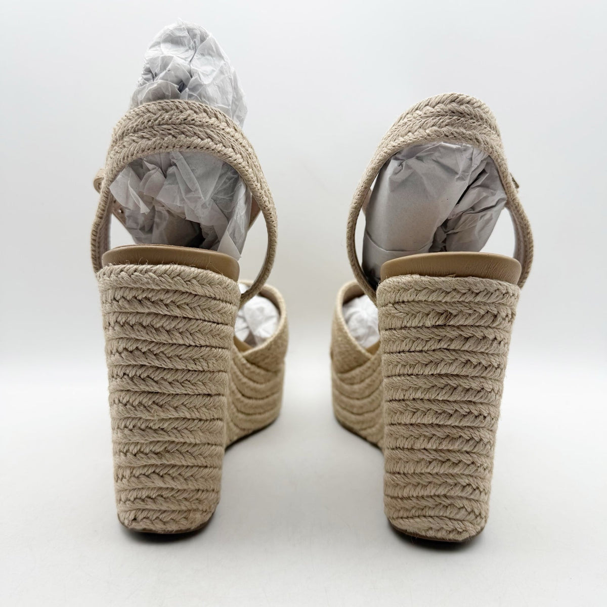 MIA Womens Alouette Wedge Sandal Size 11 EU 42 Tan Natural Jute NWOB