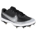 Nike Mens Alpha Huarache Varsity 4 Low Baseball Cleats US 12 Black Grey NWOB