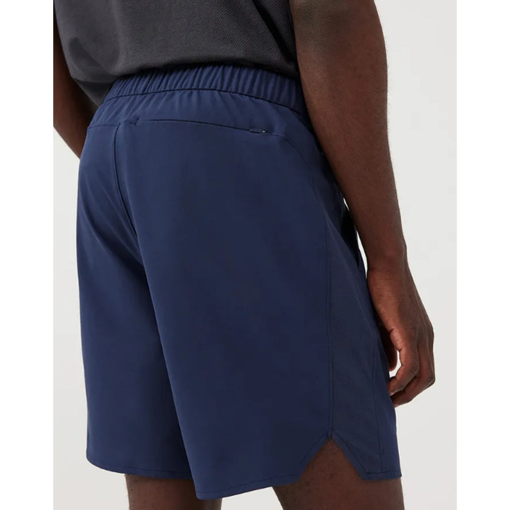 OUTDOOR VOICES Mens High Stride 7" Shorts XS Acai Purple Lightweight Pockets NWT