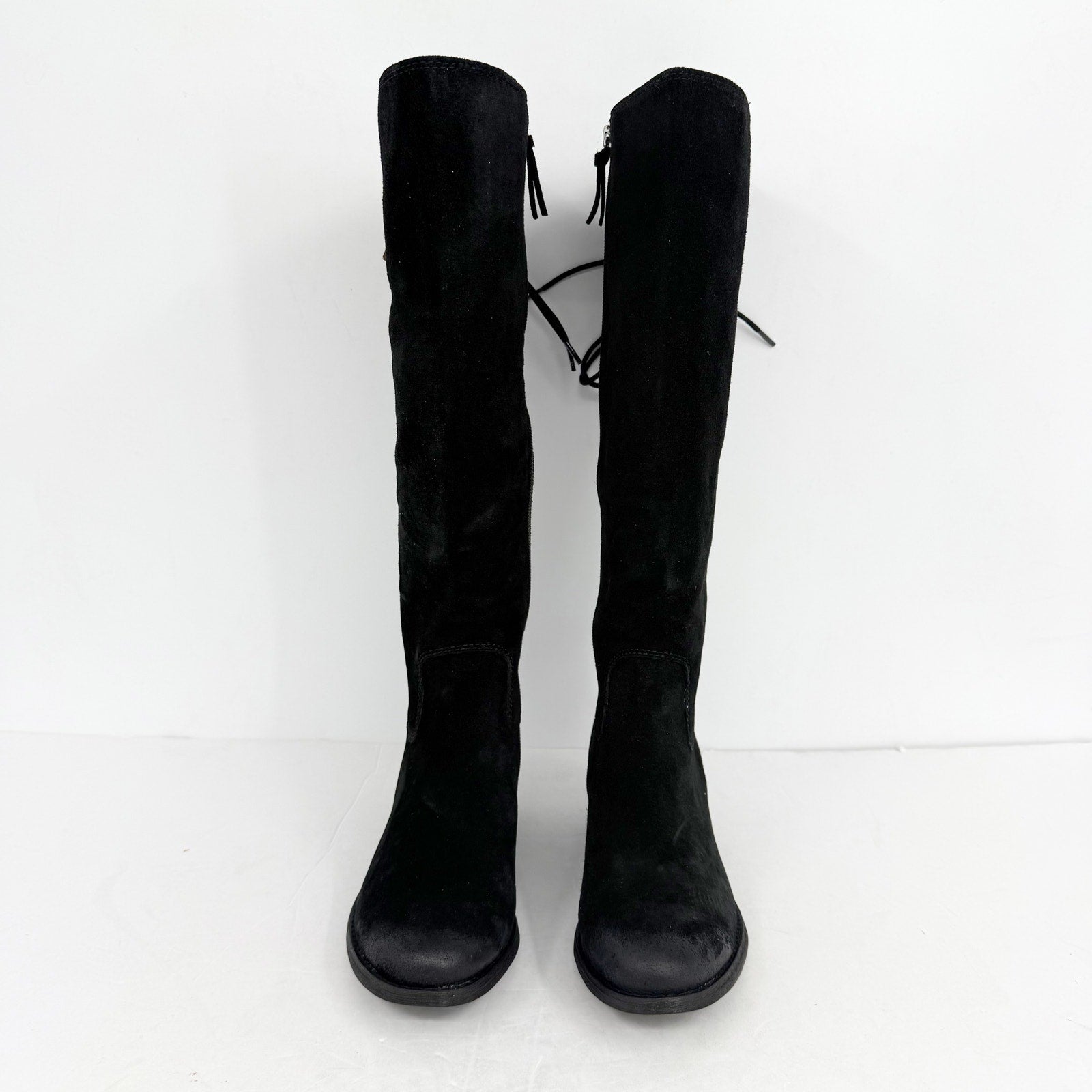 Sofft Womens Sharnell ll Knee High Boot US 7 M EU 39 Black Suede Waterproof NWOB