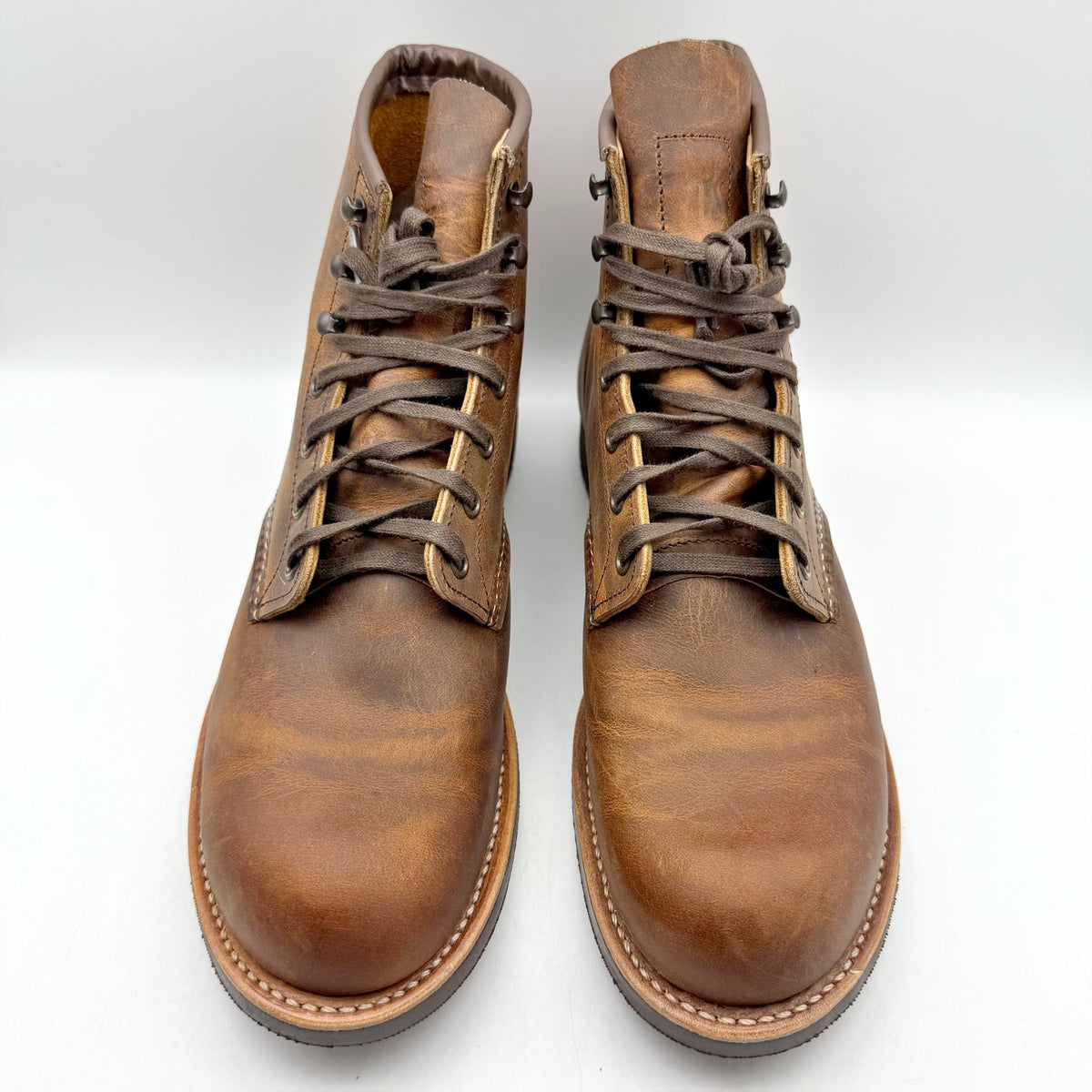 Red Wing Mens Blacksmith 6" Boots US 11D Tan Copper Rough & Tough Leather NIB