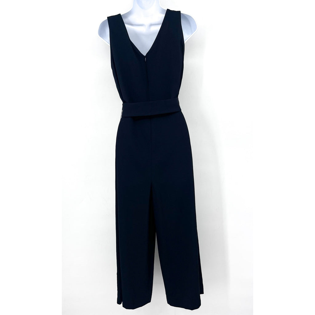 EVERLANE Women's The Ultimate Jumpsuit Size 6 Black Belted Wide Leg NWT