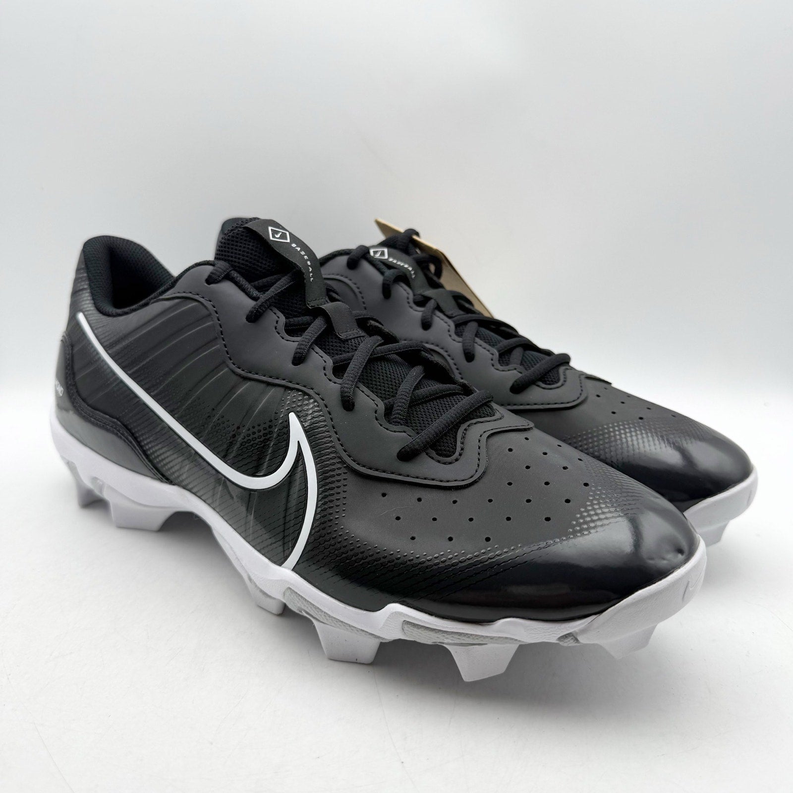 Nike Mens Alpha Huarache 4 Keystone Baseball Cleats US 13 Black DJ6524 NWOB
