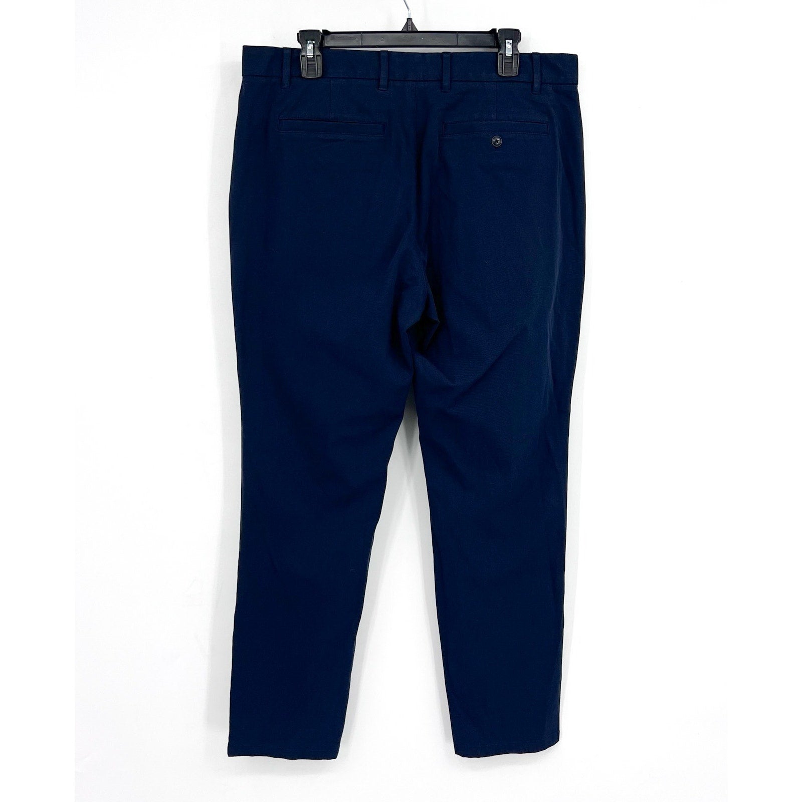 EVERLANE Men's Uniform Performance Chino 35x30 Navy Blue Slim Fit Pants NWT