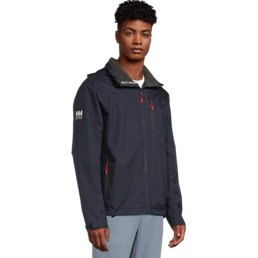Helly Hansen Mens Crew Midlayer Sailing 2.0 Jacket 2XL Navy Blue Hood WP NWT