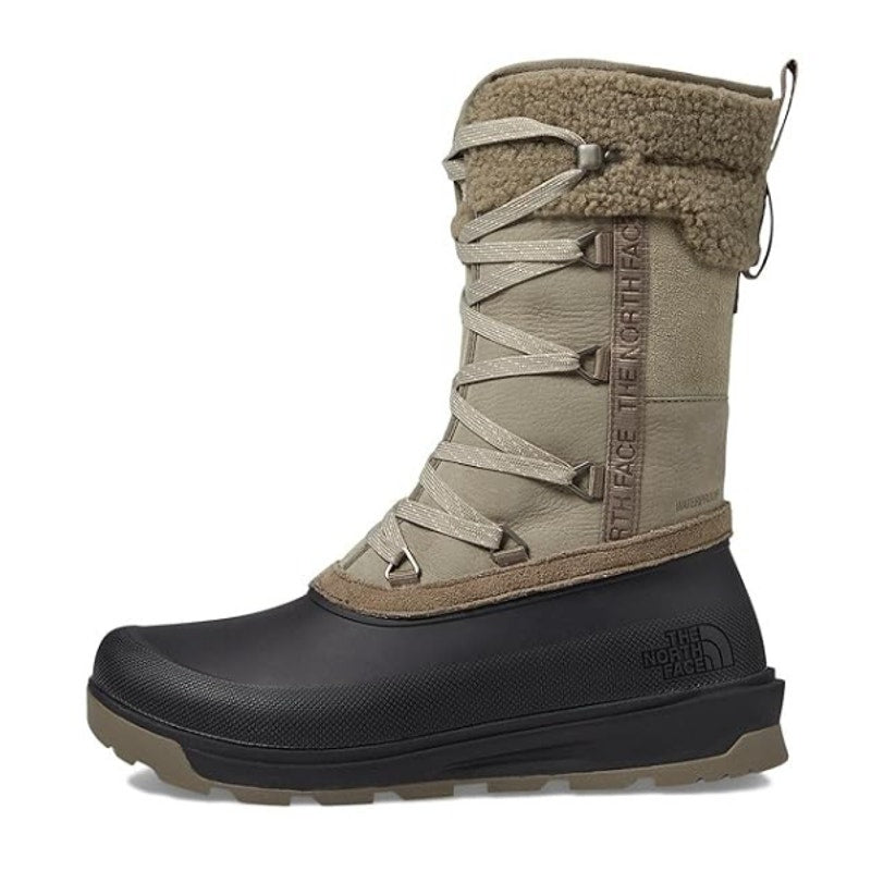 The North Face Womens Shellista V Mid Winter Boots US 6.5 Grey WP Insulated NIB