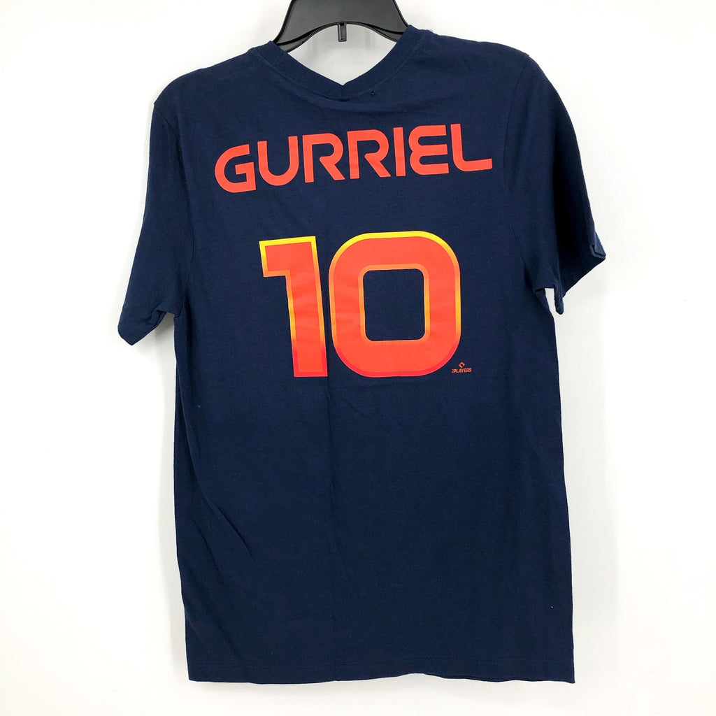 NIKE Men's Houston Astros Yuli Gurriel T-Shirt Small Navy Blue City Connect NWT