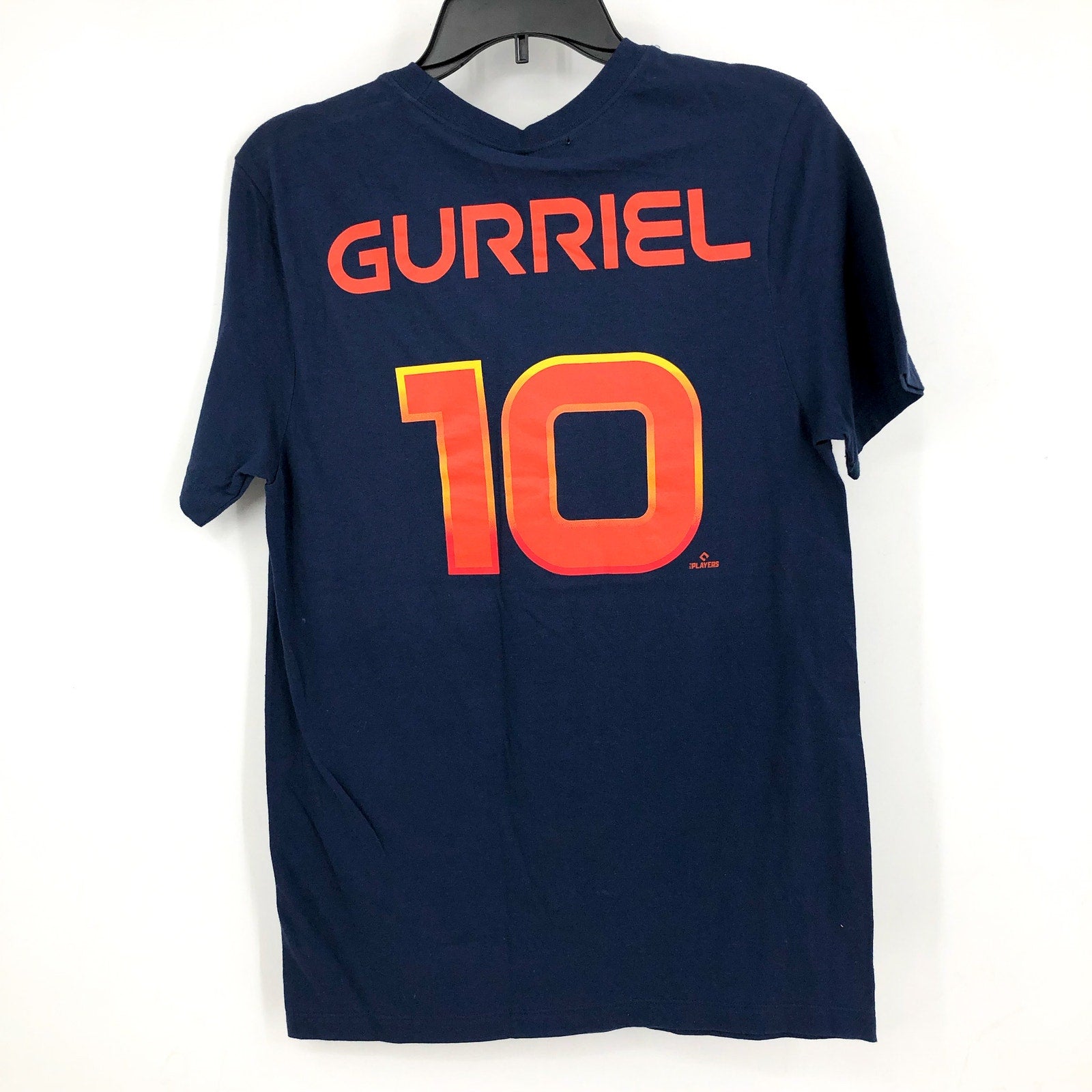 NIKE Men's Houston Astros Yuli Gurriel T-Shirt Small Navy Blue City Connect NWT
