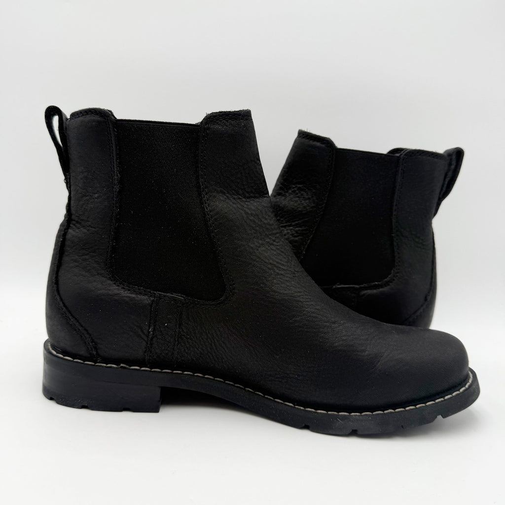 Ariat Womens Wexford Chelsea Boots Size 8.5 B Black Leather Waterproof NWOB