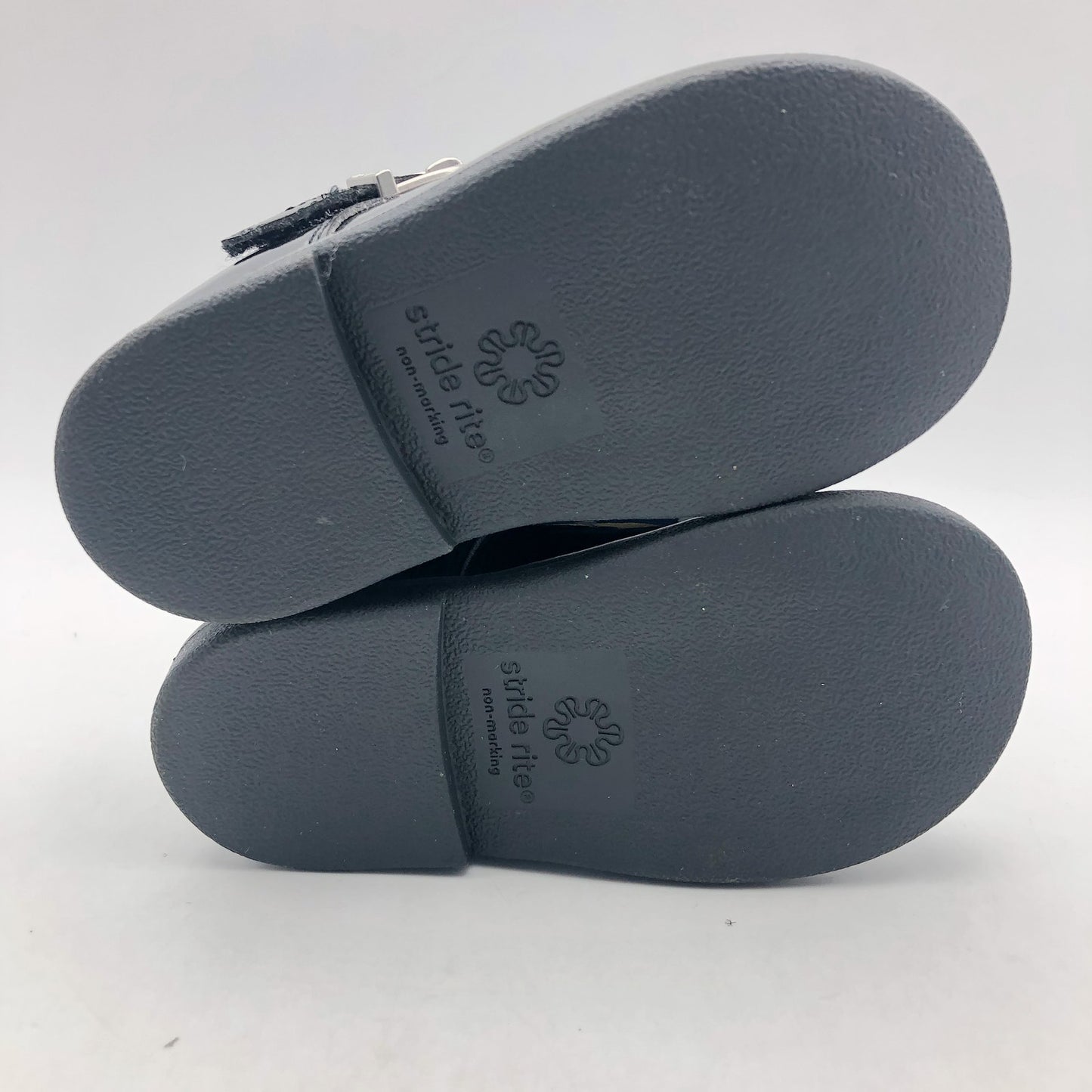 Stride Rite Girls SR Suise Mary Jane Flat Size 9 Toddler Shoes Black NIB