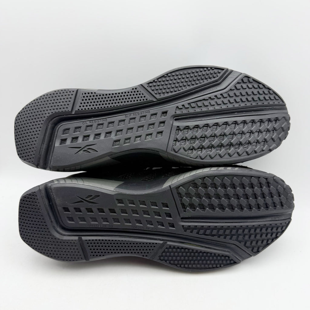 Reebok Work Mens Fusion Flexweave Sneaker 10 Wide Black EH Comp Toe SR NIB
