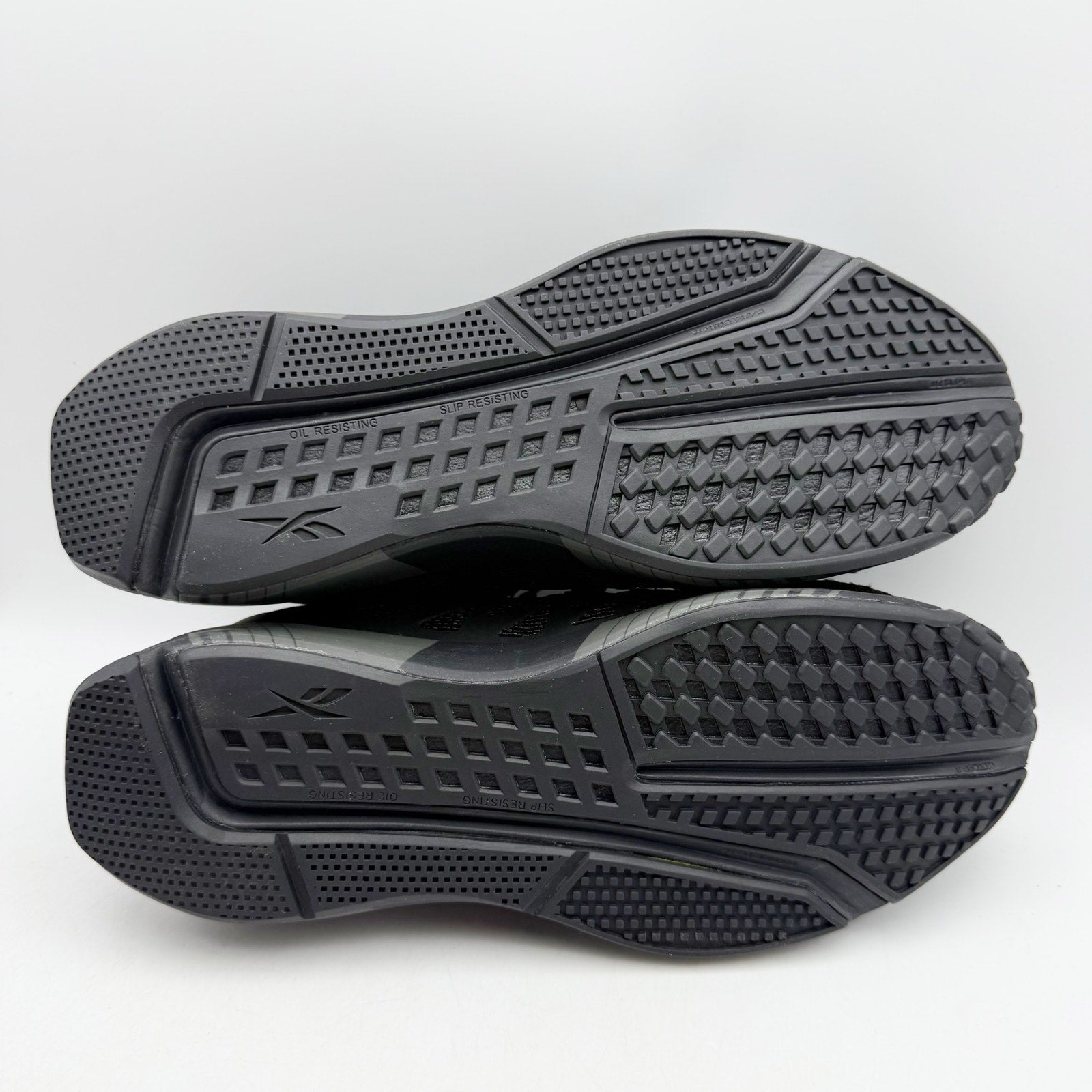Reebok Work Mens Fusion Flexweave Sneaker 10 Wide Black EH Comp Toe SR NIB