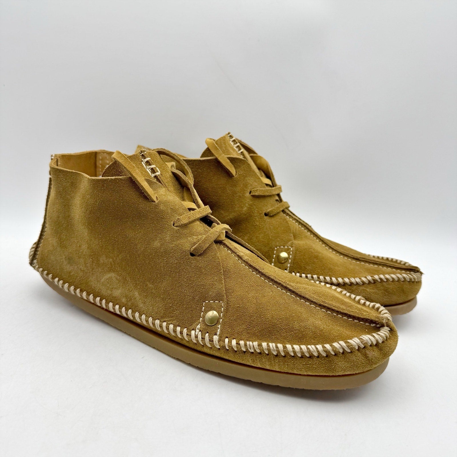 RE/DONE Womens Metal Oxford Shoes EU 39 US 9 Brown Suede NWOB