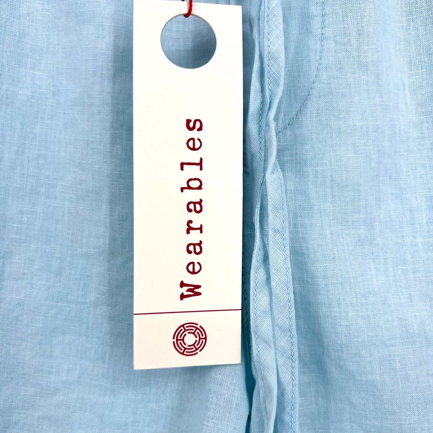 XCVI WEARABLES Womens Quincy Shorts Small Mint Green Cotton Linen Drawstring NWT