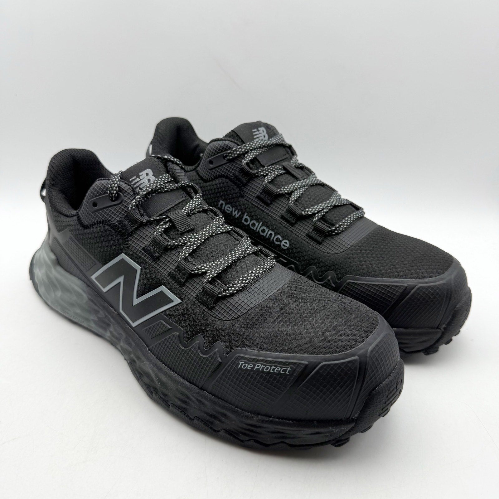 New Balance Mens Cremorne Fresh Foam Low Work Sneakers 15 Wide Black CT SR NIB