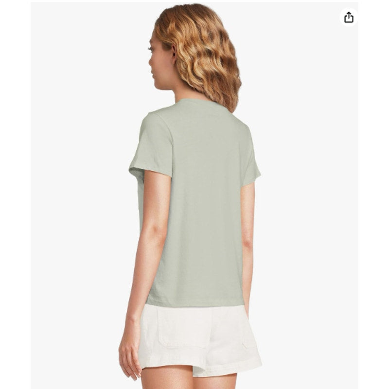 MADEWELL Women's Northside Vintage Tee XXL Green Ice Mint Short Sleeve J8526 NWT