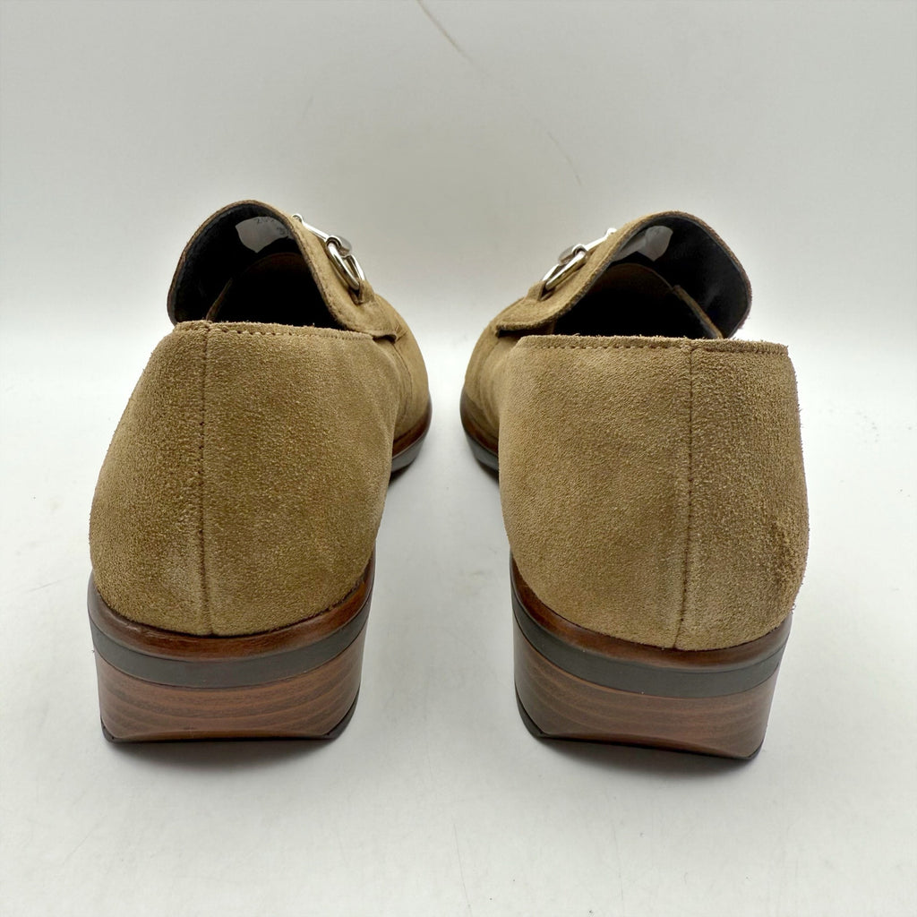 Naot Womens Bentu Loafers EU 39 US 8 Brown Suede Orthotic Friendly NIB
