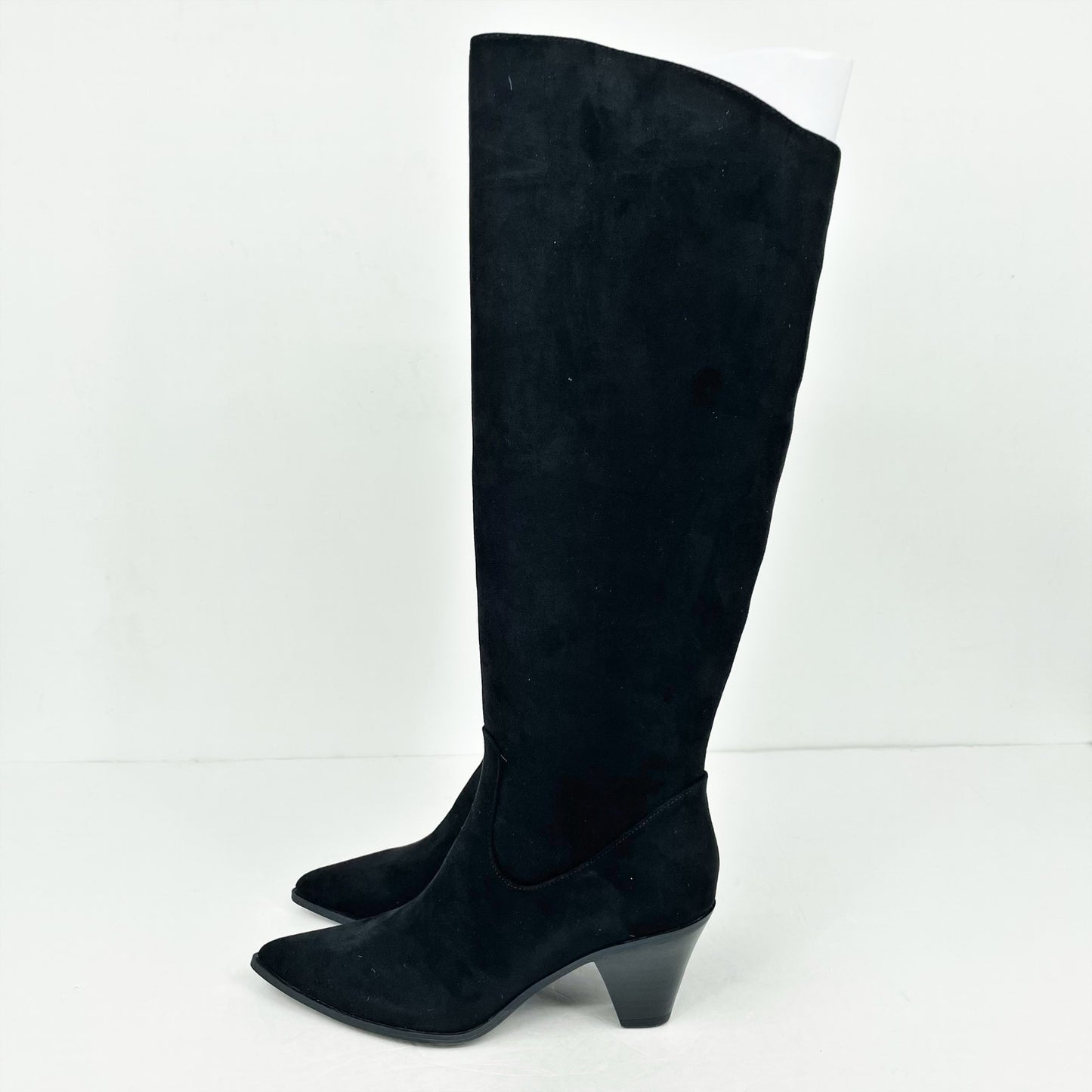 Anne Klein Womens Wei Knee High Boots US 7.5 M EU 38 Black NIB