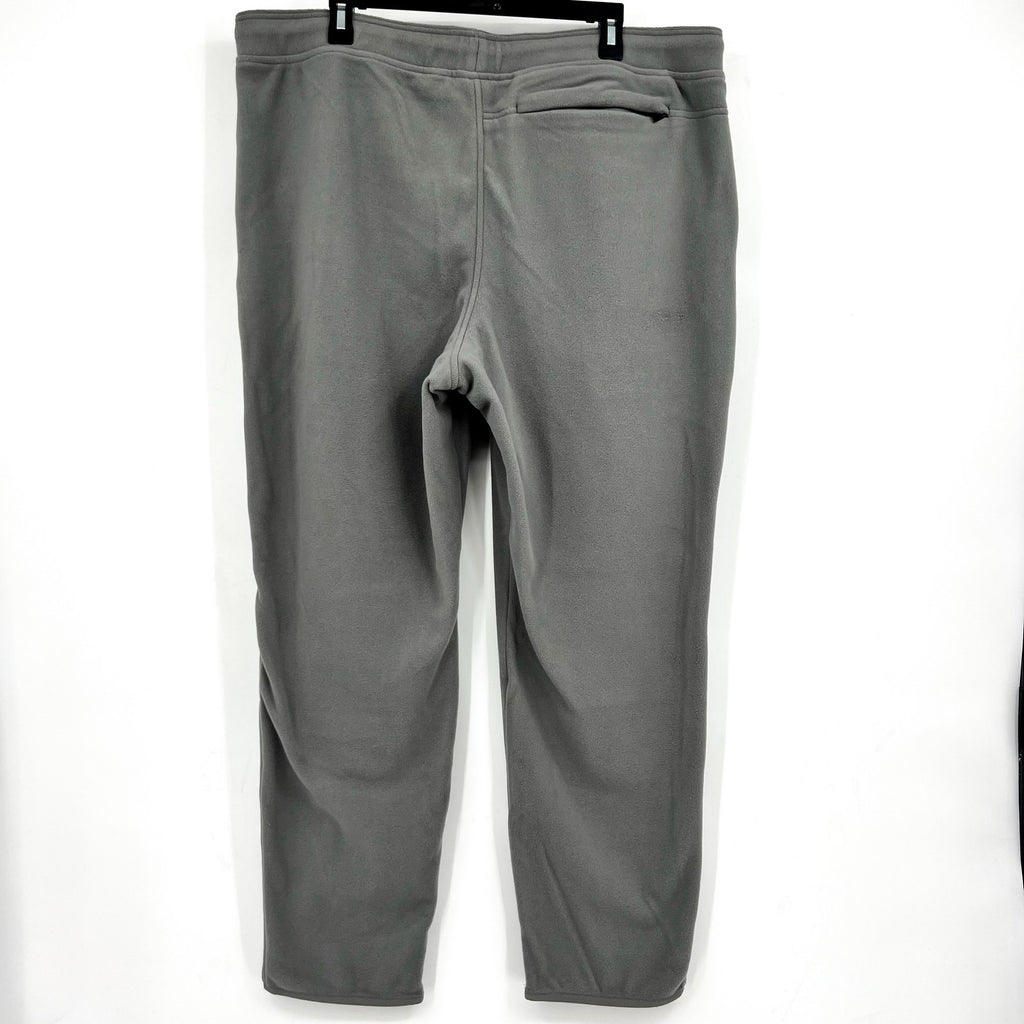 THE NORTH FACE Men's Glacier Fleece Pants XL Gray Smoked Pear Drawstring NWT