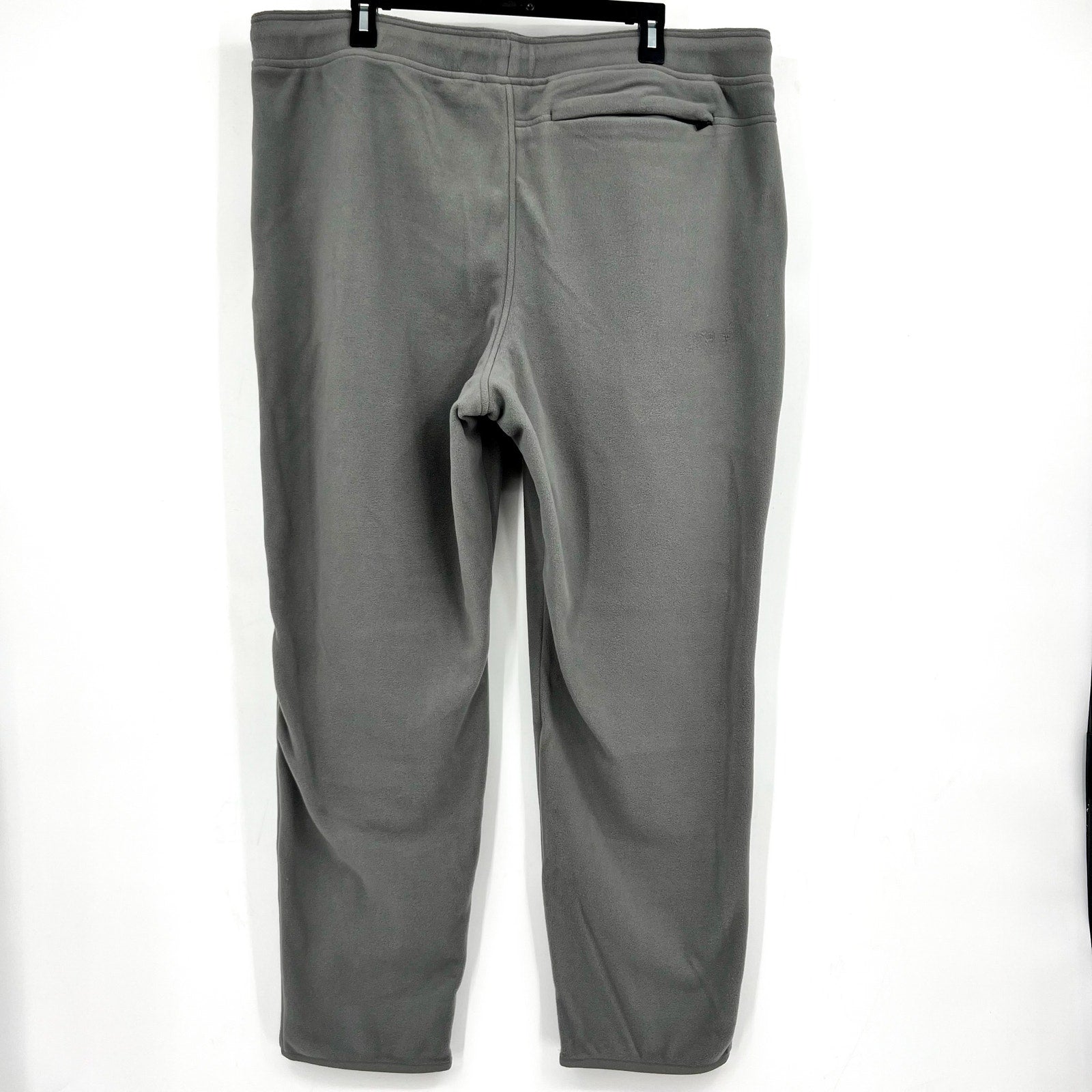 THE NORTH FACE Men's Glacier Fleece Pants XL Gray Smoked Pear Drawstring NWT