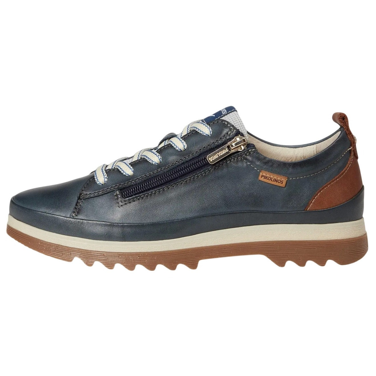Pikolinos Womens Vigo W3W-6979 Sneakers EU 39 US 8.5-9 Blue Ocean Leather NIB