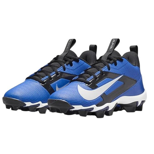 Nike Mens Alpha Menace 4 Shark Football Cleats US 11 Blue White NWOB