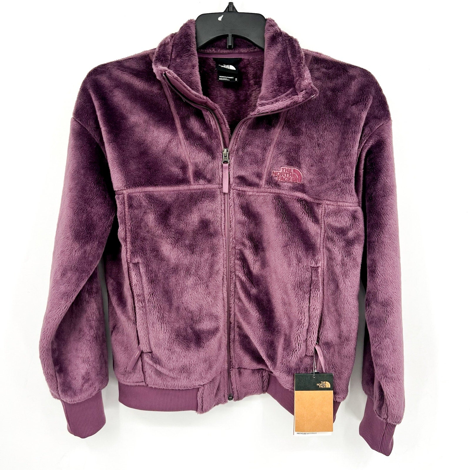 THE NORTH FACE Women's Osito Lux Fleece Jacket Medium Purple NWT