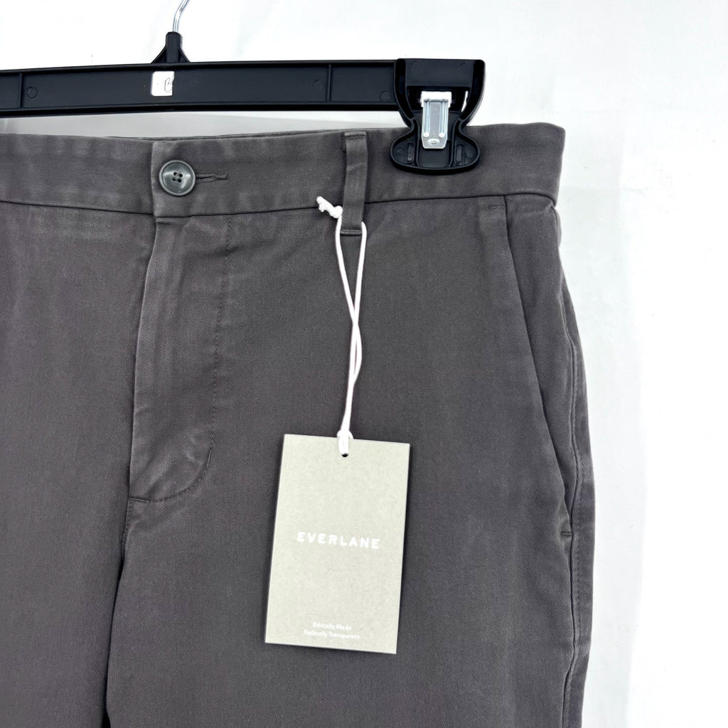 EVERLANE Men's Uniform Performance Chino 31x30 Slate Grey Pants NWT