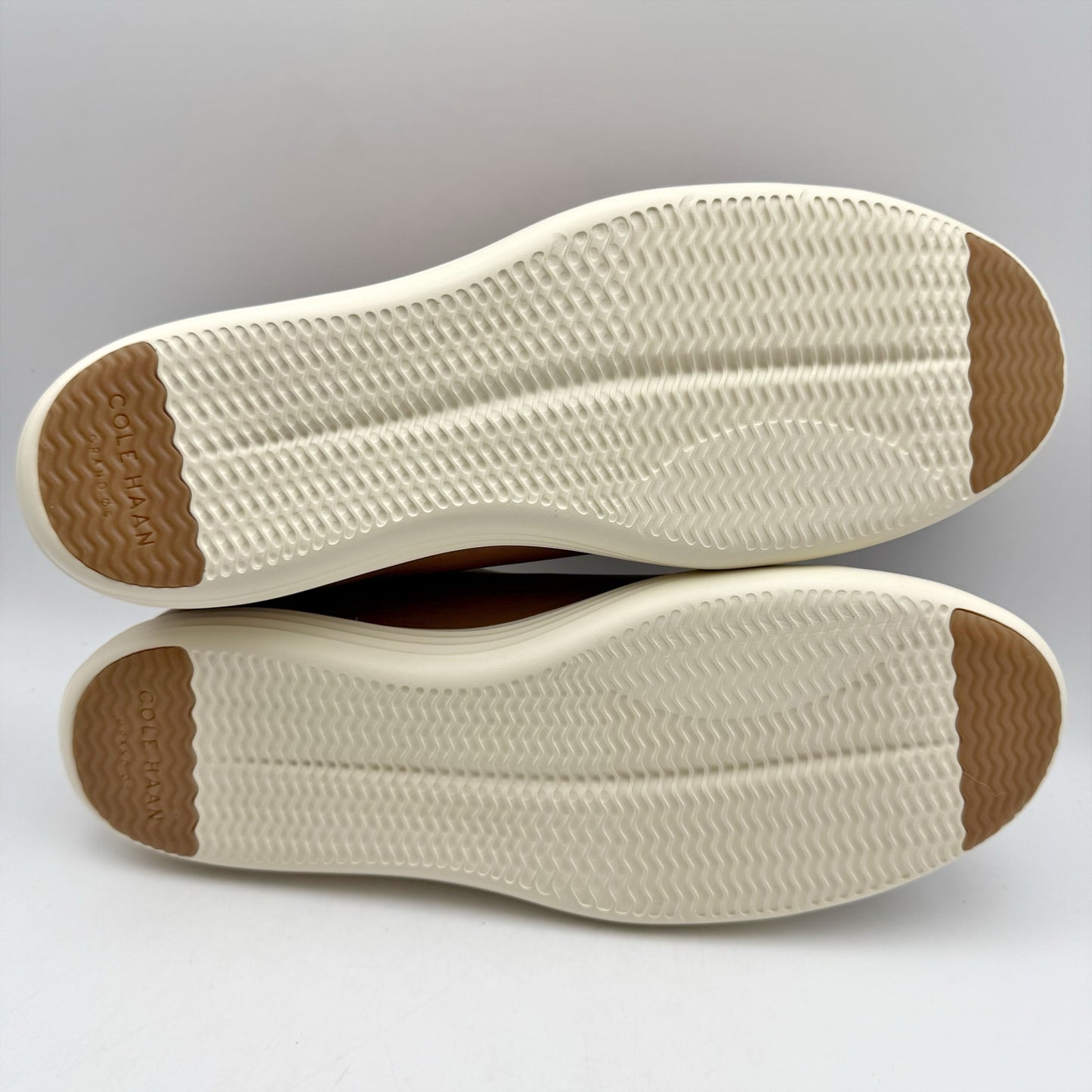 Cole Haan Mens Grand Plus Crosscourt ll Sneakers US 10 M Tan Brown Leather NIB