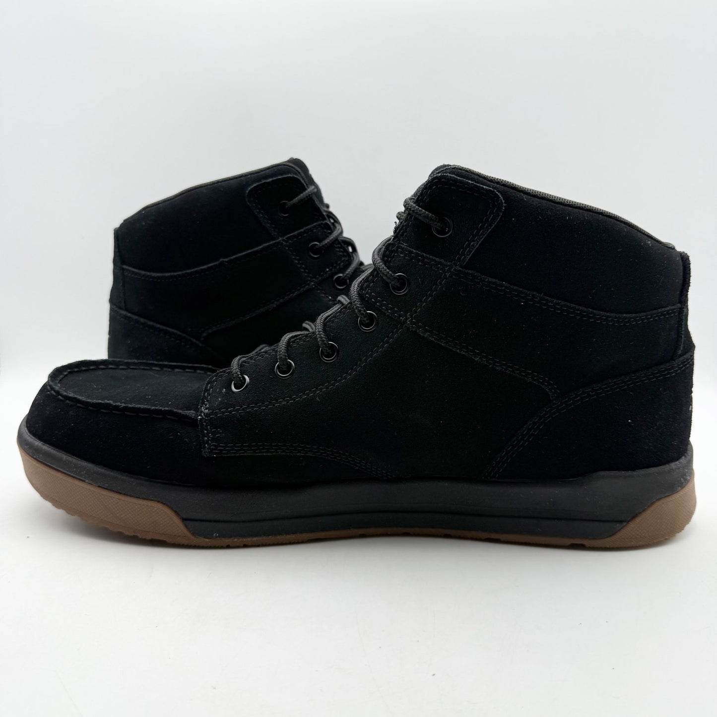 Keen Utility Mens Gibson Boots US 15 Wide EU 48 Black Leather SR NWOB