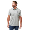 TRAVIS MATHEW Men's New York Yankees The Zinna Polo Shirt Small Heather Grey NWT