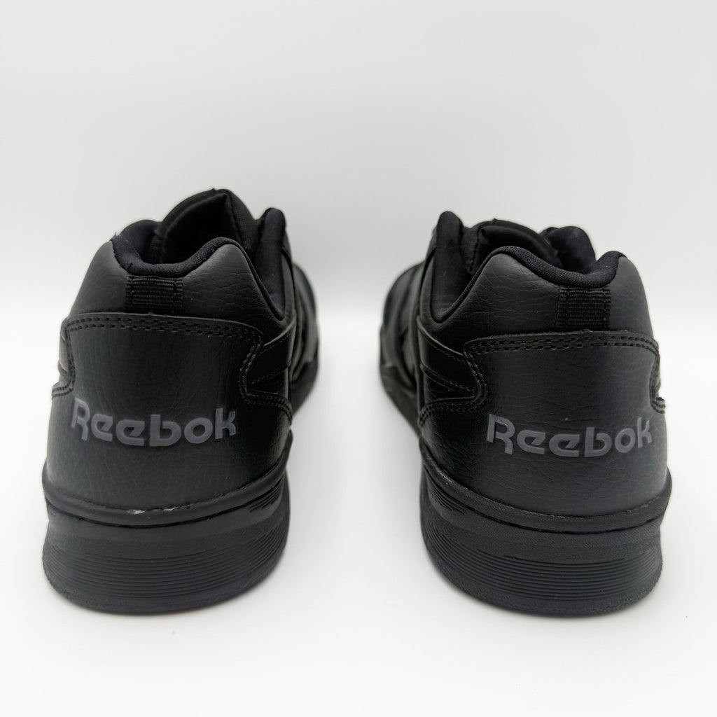 Reebok Mens BB4500 CT Work Sneakers US 9 Wide Black Leather Slip Resistant NIB