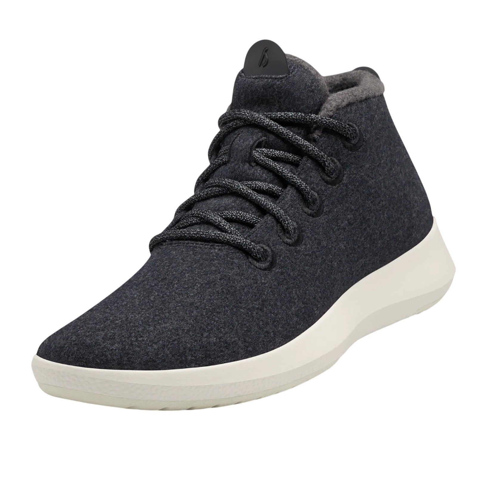 Allbirds Womens Wool Runner-up Mizzles Sneaker High Top US 8 Tuke Jo Black NIB