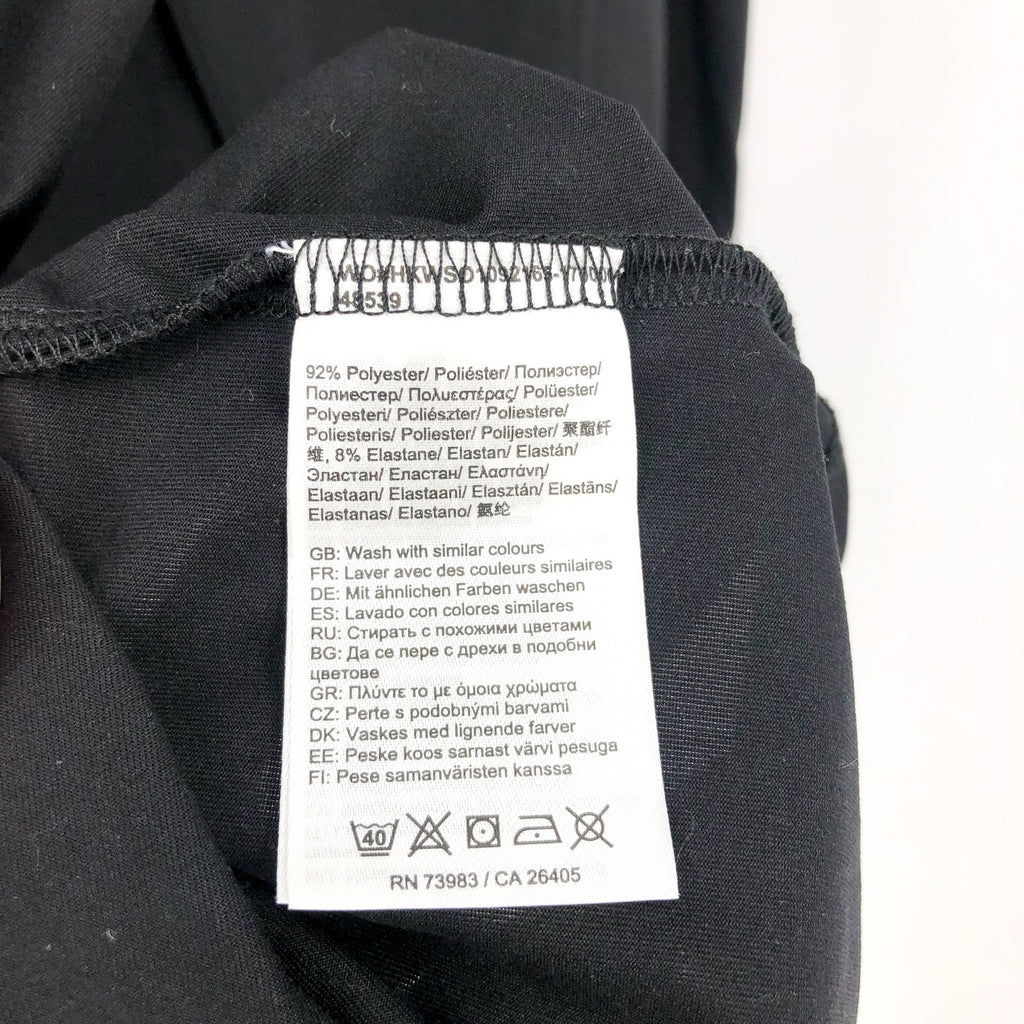 HELLY HANSEN Women's Tech Split Back Tank Top Medium Black Sleeveless NWT