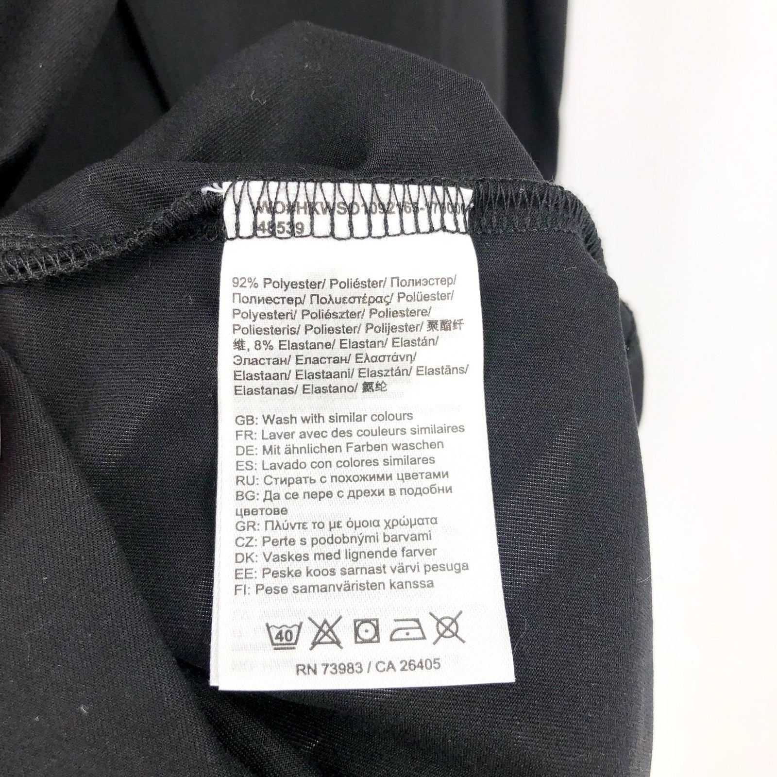HELLY HANSEN Women's Tech Split Back Tank Top Medium Black Sleeveless NWT