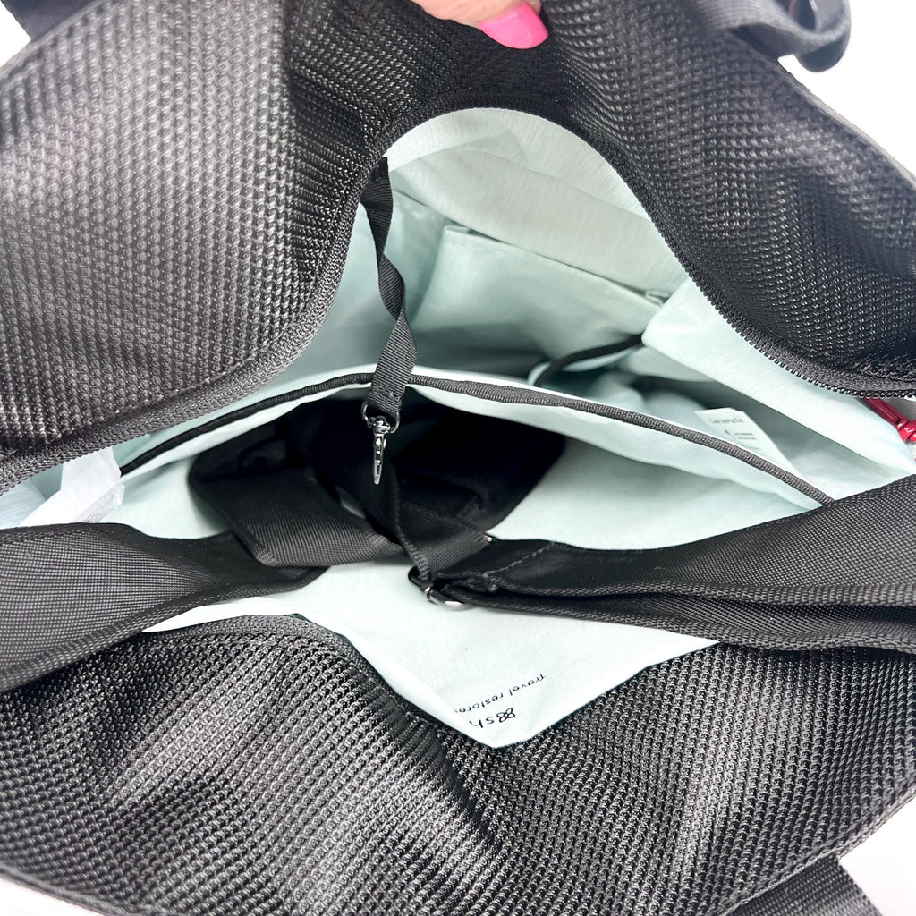 SHERPANI Soleil Anti-theft Convertible Backpack Tote Large Black Carbon NWT