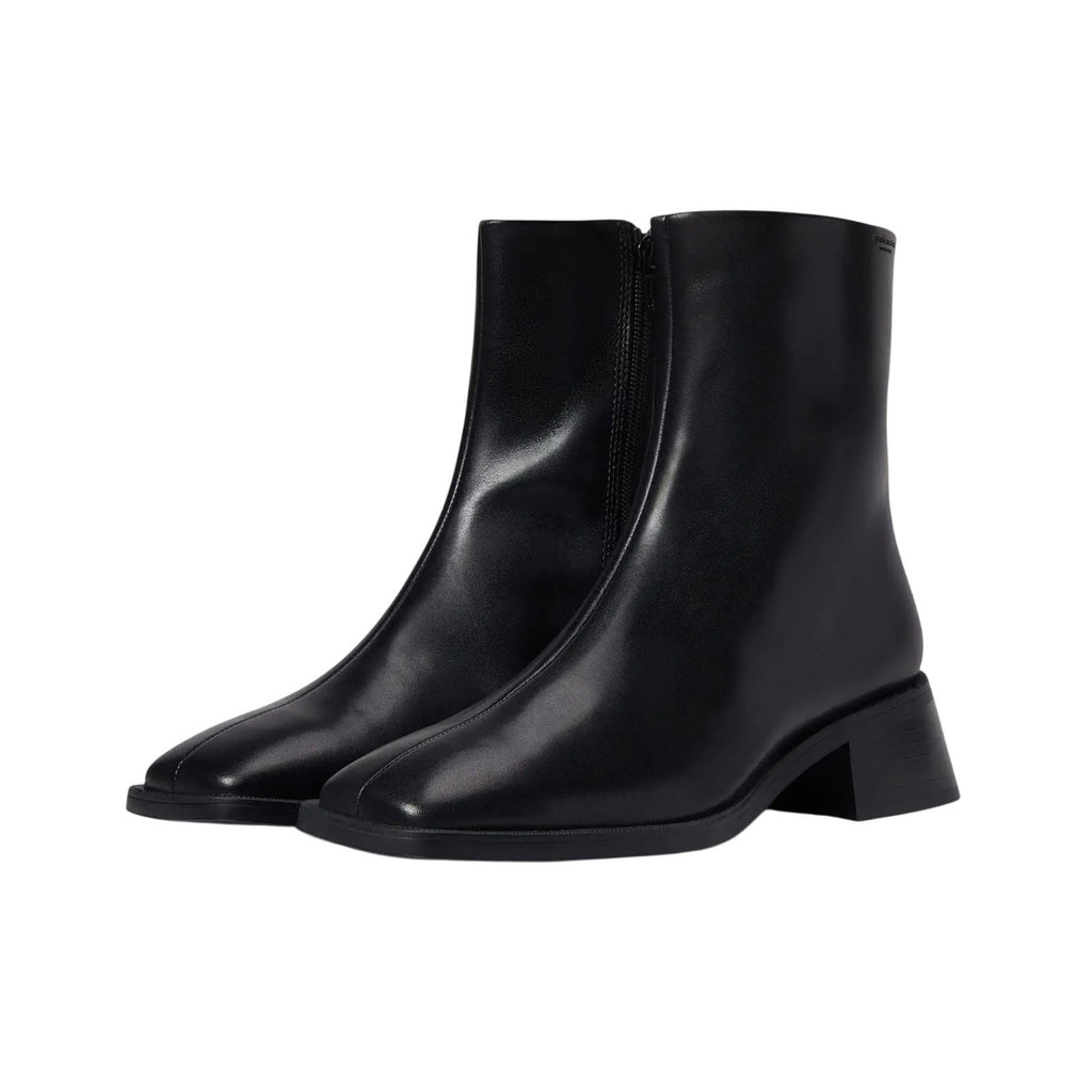 Vagabond Shoemakers Womens Blanca Ankle Boots Size 10 EU 41 Black Leather NIB