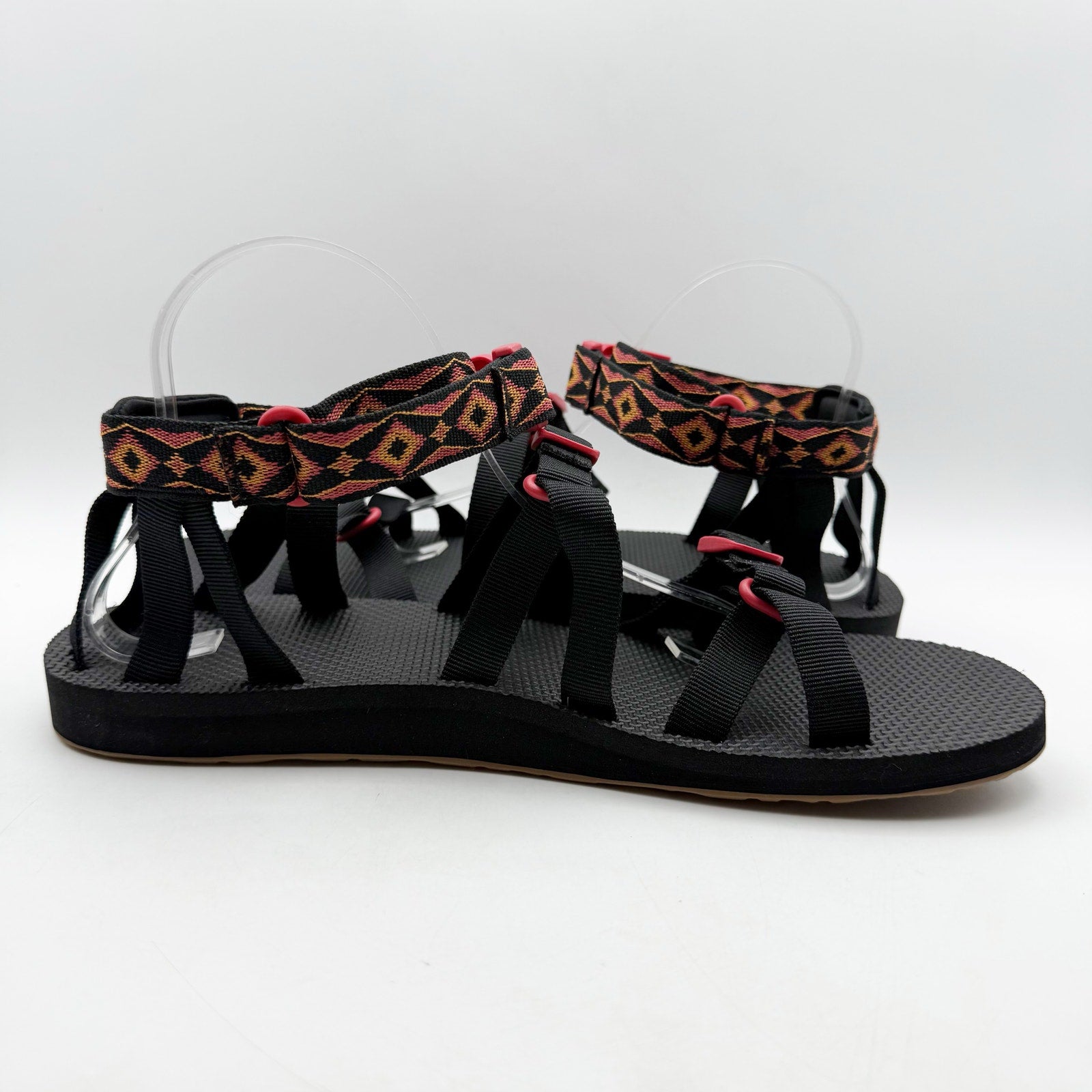 TEVA Mens Original Alp Revive Sandals US 10 EU 43 90s Archival Revival Black NIB
