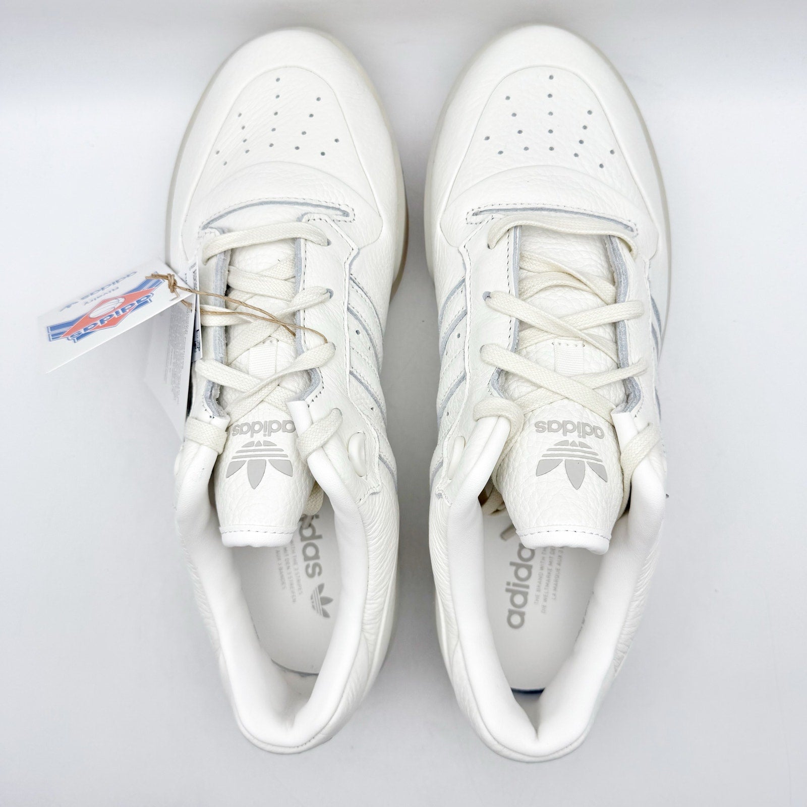 Adidas Originals Mens Rivalry Low Lux Sneakers US 10 EU 44 White Athletic NIB
